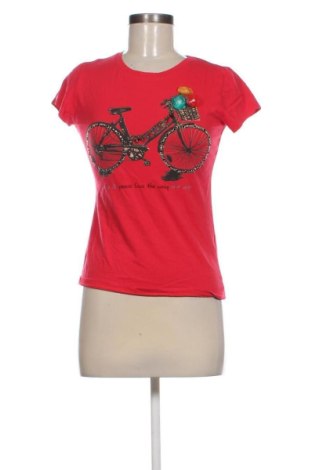 Damen T-Shirt Miss Kiss, Größe S, Farbe Rot, Preis 11,00 €, #136894295
