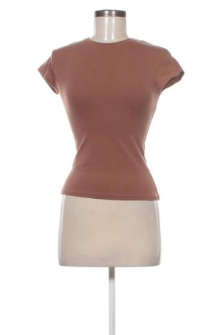 Tricou de femei Zara, Mărime S, Culoare Maro, Preț 57,87 Lei, #136894447