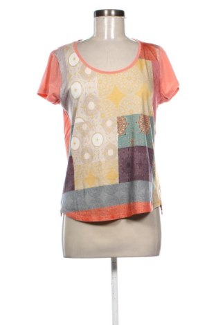 Damen T-Shirt Desigual, Größe L, Farbe Mehrfarbig, Preis 20,00 €, #136896278
