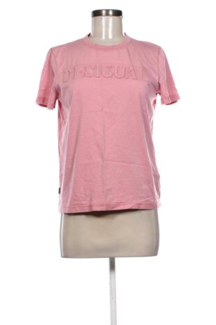 Damski T-shirt Desigual, Rozmiar M, Kolor Różowy, Cena 134,02 zł, #136902711