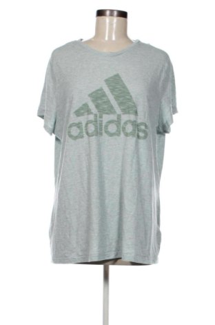 Damen T-Shirt Adidas, Größe L, Farbe Grün, Preis 18,99 €, #136903047