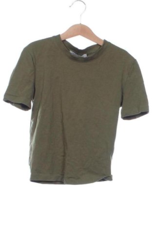 Γυναικείο t-shirt Zara, Μέγεθος XS, Χρώμα Πράσινο, Τιμή 7,10 €, #136906851