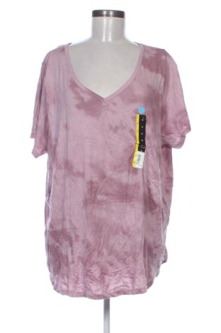 Damen T-Shirt George, Größe 3XL, Farbe Aschrosa, Preis 13,99 €, #136907061