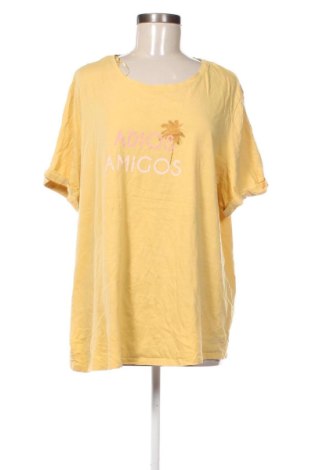 Damen T-Shirt Belle Curve, Größe XXL, Farbe Gelb, Preis 11,99 €, #136907578