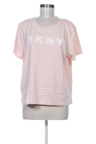 Damski T-shirt DKNY, Rozmiar XL, Kolor Różowy, Cena 91,99 zł, #136908550