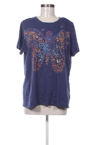 Γυναικείο t-shirt Unbranded, Μέγεθος XL, Χρώμα Μπλέ, Τιμή 10,99 €, #136910337