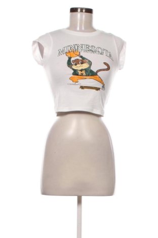 Damski T-shirt H&M Divided, Rozmiar XS, Kolor Biały, Cena 88,47 zł, #136912337