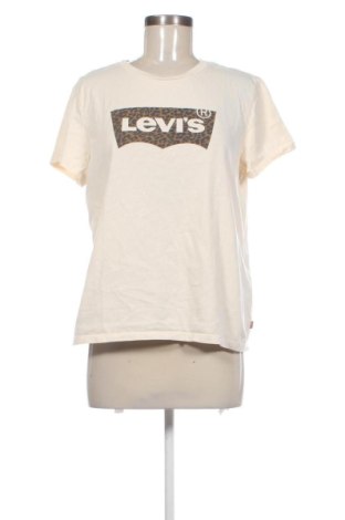 Γυναικείο t-shirt Levi's, Μέγεθος L, Χρώμα Εκρού, Τιμή 27,99 €, #136917666
