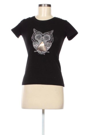 Γυναικείο t-shirt Merimar, Μέγεθος S, Χρώμα Μαύρο, Τιμή 10,00 €, #136917967