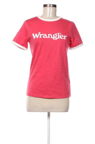 Γυναικείο t-shirt Wrangler, Μέγεθος S, Χρώμα Ρόζ , Τιμή 27,99 €, #136920052