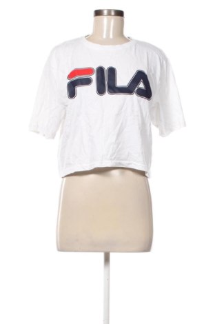 Γυναικείο t-shirt FILA, Μέγεθος L, Χρώμα Λευκό, Τιμή 13,99 €, #136923418