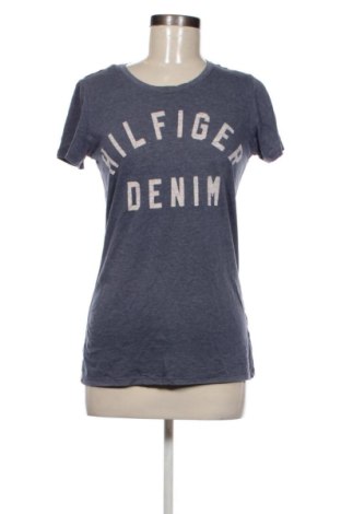 Tricou de femei Hilfiger Denim, Mărime M, Culoare Albastru, Preț 94,99 Lei, #136924014