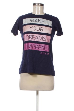 Γυναικείο t-shirt Guess, Μέγεθος L, Χρώμα Μπλέ, Τιμή 24,99 €, #136924489