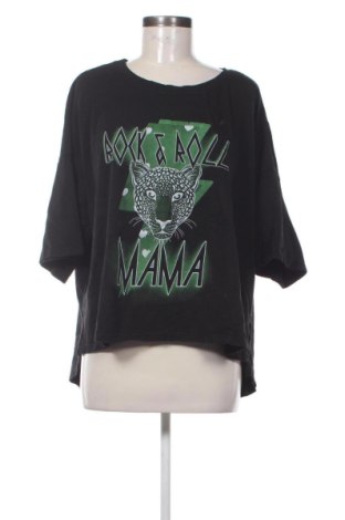 Γυναικείο t-shirt Unbranded, Μέγεθος 3XL, Χρώμα Μαύρο, Τιμή 10,99 €, #136924995