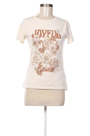Tricou de femei Cotton Club, Mărime S, Culoare Ecru, Preț 43,99 Lei, #136926423