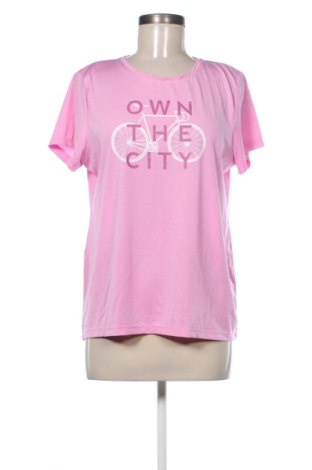 Damski T-shirt Crivit, Rozmiar L, Kolor Różowy, Cena 28,99 zł, #136926736