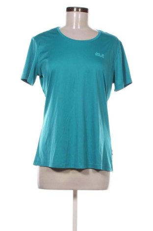 Damen T-Shirt Jack Wolfskin, Größe L, Farbe Blau, Preis € 16,00, #136930427