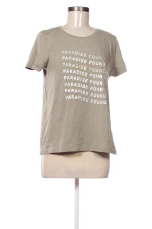 Γυναικείο t-shirt S.Oliver, Μέγεθος M, Χρώμα Πράσινο, Τιμή 10,99 €, #136933839