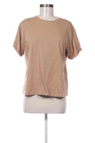 Damski T-shirt Bershka, Rozmiar M, Kolor Beżowy, Cena 37,99 zł, #136933859