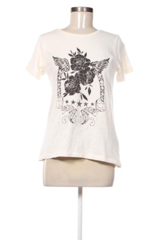 Γυναικείο t-shirt Cream, Μέγεθος S, Χρώμα Εκρού, Τιμή 16,99 €, #136934632