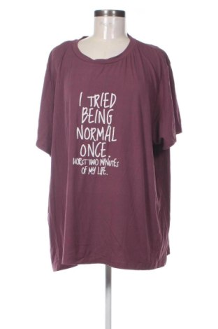 Дамска тениска SHEIN, Размер 4XL, Цвят Лилав, Цена 10,22 €, #136935020