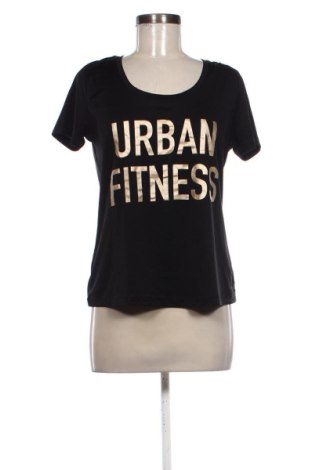 Damski T-shirt Crivit, Rozmiar M, Kolor Czarny, Cena 23,99 zł, #136936621