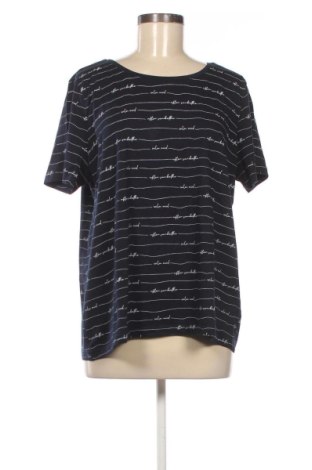 Damen T-Shirt Tom Tailor, Größe XXL, Farbe Blau, Preis 12,99 €, #136937223
