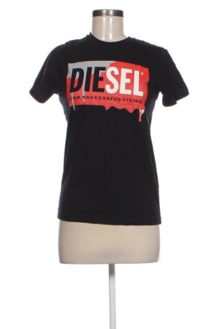 Damen T-Shirt Diesel, Größe S, Farbe Schwarz, Preis 74,99 €, #136944854