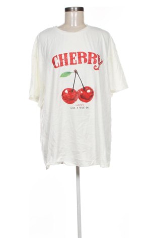 Γυναικείο t-shirt SHEIN, Μέγεθος XL, Χρώμα Λευκό, Τιμή 10,99 €, #136948818