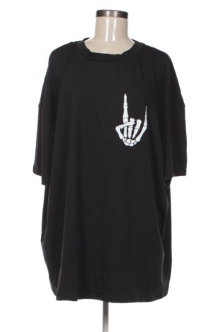 Γυναικείο t-shirt SHEIN, Μέγεθος 4XL, Χρώμα Μαύρο, Τιμή 11,99 €, #136951704