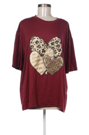 Dámske tričko Unbranded, Veľkosť 3XL, Farba Červená, Cena  13,95 €, #136951977