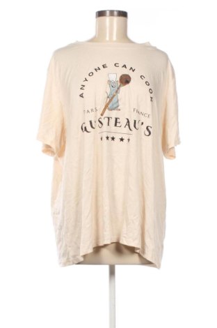 Γυναικείο t-shirt Unbranded, Μέγεθος XXL, Χρώμα Εκρού, Τιμή 13,99 €, #136952292