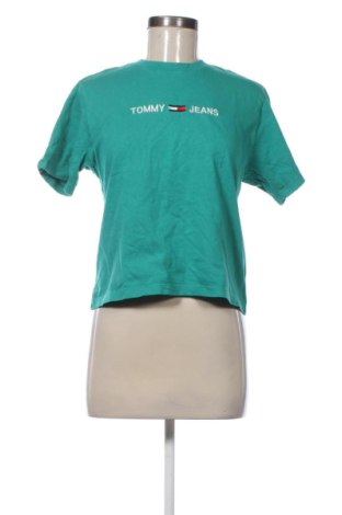 Dámske tričko Tommy Jeans, Veľkosť M, Farba Zelená, Cena  21,95 €, #136954218
