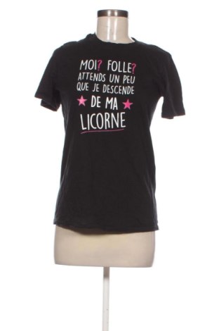 Γυναικείο t-shirt Gildan, Μέγεθος M, Χρώμα Μαύρο, Τιμή 7,99 €, #136957363