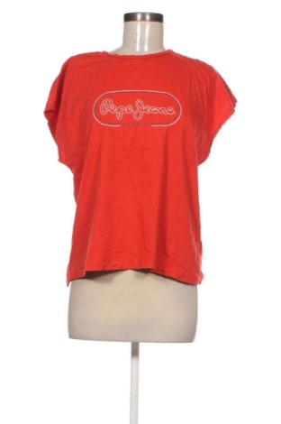 Damski T-shirt Pepe Jeans, Rozmiar XXL, Kolor Czerwony, Cena 70,99 zł, #136957488