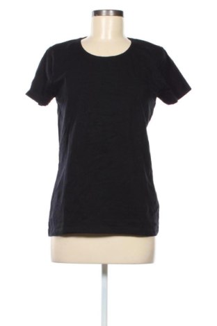 Damski T-shirt Laura Torelli, Rozmiar L, Kolor Czarny, Cena 39,99 zł, #136963004
