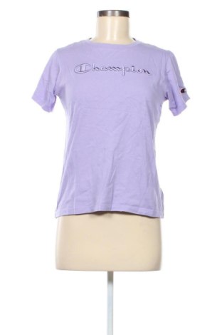 Damen T-Shirt Champion, Größe M, Farbe Lila, Preis 11,99 €, #136966924