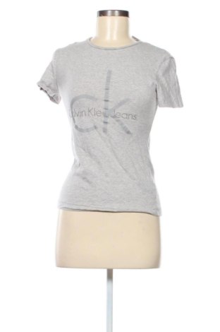 Tricou de femei Calvin Klein Jeans, Mărime XS, Culoare Gri, Preț 91,99 Lei, #136635252