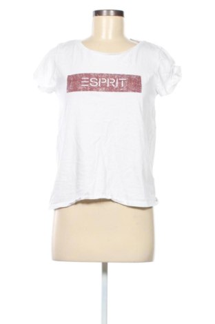 Γυναικείο t-shirt Esprit, Μέγεθος XS, Χρώμα Λευκό, Τιμή 9,99 €, #136635358