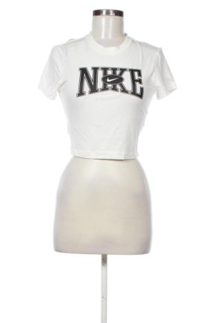 Damen T-Shirt Nike, Größe M, Farbe Weiß, Preis 31,99 €, #136903795