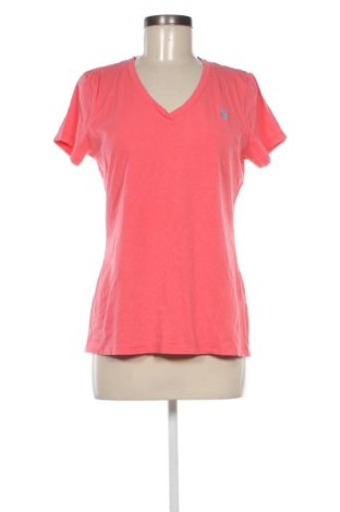 Дамска тениска U.S. Polo Assn., Размер L, Цвят Розов, Цена 14,31 €, #136260794
