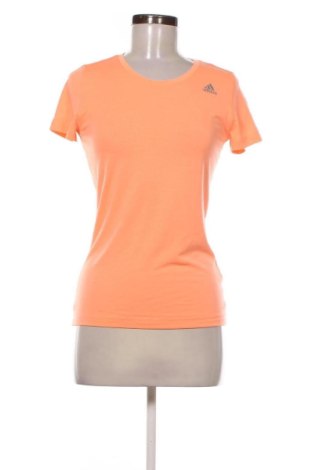 Damski T-shirt Adidas, Rozmiar S, Kolor Pomarańczowy, Cena 32,15 zł, #136892654