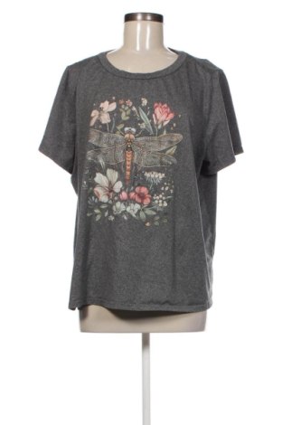 Γυναικείο t-shirt Unbranded, Μέγεθος XL, Χρώμα Γκρί, Τιμή 9,99 €, #136894289