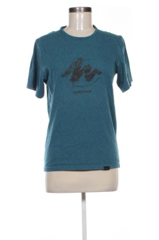 Γυναικείο t-shirt Quechua, Μέγεθος S, Χρώμα Μπλέ, Τιμή 12,00 €, #136897477