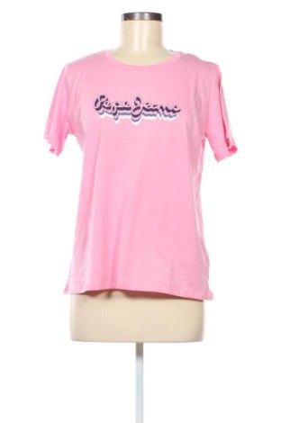 Tricou de femei Pepe Jeans, Mărime L, Culoare Roz, Preț 62,56 Lei, #136904272