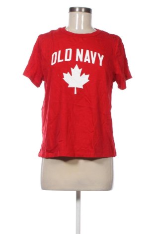 Damski T-shirt Old Navy, Rozmiar M, Kolor Czerwony, Cena 40,99 zł, #136906765
