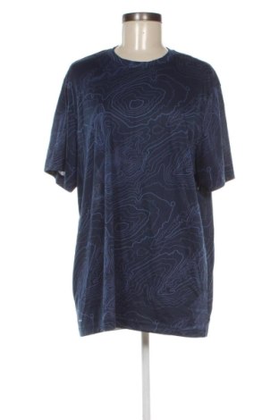 Γυναικείο t-shirt Athletic Works, Μέγεθος XXL, Χρώμα Μπλέ, Τιμή 8,99 €, #136907917