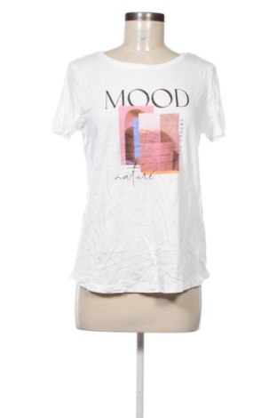 Γυναικείο t-shirt Street One, Μέγεθος M, Χρώμα Λευκό, Τιμή 11,99 €, #136919433