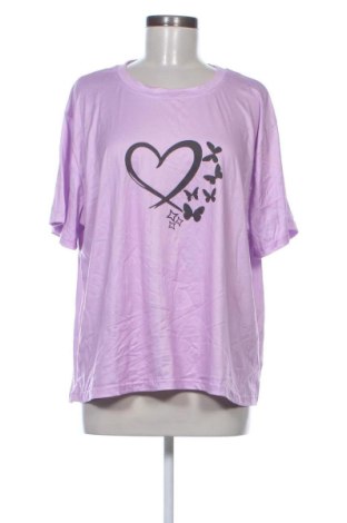 Damen T-Shirt Unbranded, Größe XXL, Farbe Lila, Preis 11,99 €, #136951733