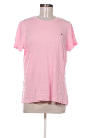 Damski T-shirt Tommy Hilfiger, Rozmiar XL, Kolor Różowy, Cena 119,99 zł, #136964314